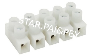 FeedThrough Terminal block(2P-12P) with wire protector | Pitch: 10.00mm | Part No.PH10W