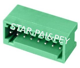 Plug-Terminal Block Socket right angle pin Pitch : 2.5 mm / 0.098 in