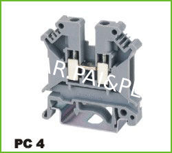 Din-rail Terminal Wire arrage:0.2-4mm2 Part No.PC4