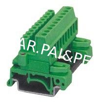Din Rail Pluggable Terminal Block with Pin Spacing 5.08mm  header arrage:24-12 AWG