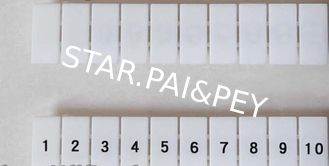 UK2.5B UK5N Din Rain Terminal Blocks Maker Strips