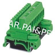 Din Rail Plug-in Terminal Block Header Pin 04 poles pitch:5.08mm / 0.2 in