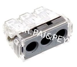 Lighting Connector for solid cable 3 poles easy access to installment and high security