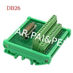 DB26 Male Header Breakout Board Terminal Block Connector Electronics-Salon Breakout Board