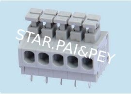 Spring Terminal Block STB 3.81-XX-1 Pin pitch:3.81mm