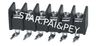 Barrier Terminal Block High Power Automotive Terminal Block right angle pin picth 7.62mm