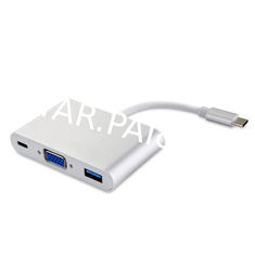 USB 3.1 type C to VGA Monitor USB 3.0 Type C Female Charger Adapter Converter