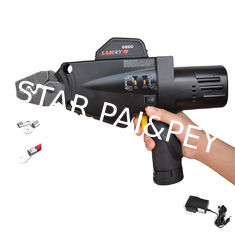 Electric Battery Powered Wire Terminals Crimper Handheld Automatic Crimping Tool Black