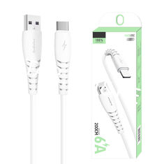 50W 6A Fast Charging Data Cable USB Type C Quick Charge Cable QC3.0 For Cell Phones
