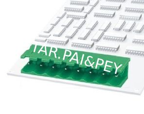 pitch:5.08mm / 0.2 in Plug-in Terminal Block socket end open dip 90 Pins:2P-24P