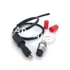 Pluggable wet subsea stainless steel rov connector seacon underwater connector ip69 2pin Subconn