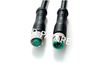 05 poles circular male female waterproof connector,3poles mini connector for LED Lighting