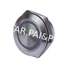 Push button switch 19mm flattest metal Momentary waterproof 12V