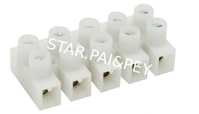 FeedThrough Terminal block(2P-12P) with wire protector | Pitch: 10.00mm | Part No.PH10W