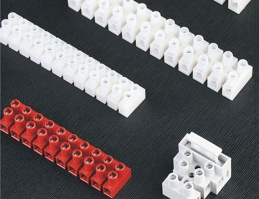 Feed Through Terminal block without protect spring plate | Pitch: 8.20mm | Part No.PA7 Case PA66,UL94V-0