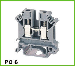 Din-rail Terminal Wire arrage:0.2-6mm2 Part No.PC6