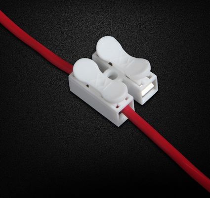 2 Pole Quick Wire Connector Terminal Block Spring Connector LED Strip Lighting