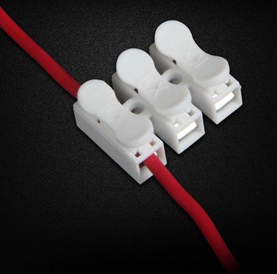3 Pole Quick Wire Connector Terminal Block Spring Connector LED Strip Lighting