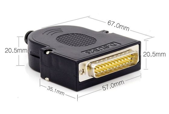 DB25-M2 Female 25Pin Plug Breakout To PCB Board Terminals Connectors  Male / Female terminal block adapter