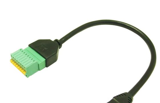 RJ45-8pins to Ethernet-LAN-Wired-Network-Adapter Cable pin space 2.5mm
