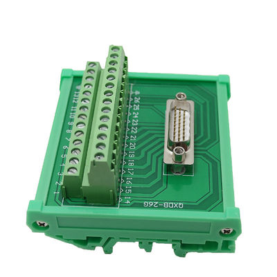 DB26 Male Header Breakout Board Terminal Block Connector Electronics-Salon Breakout Board