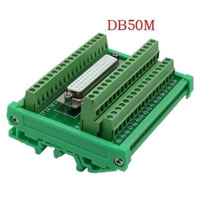 DB50 Female Header Breakout Board Terminal Block Connector Electronics-Salon Breakout Board
