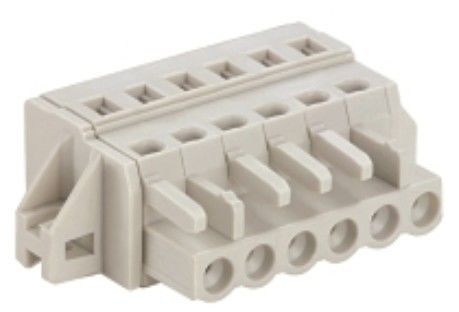 Spring-cage Clamp Terminal Female fixing flange Pitch: 5.00mm/0.197 in