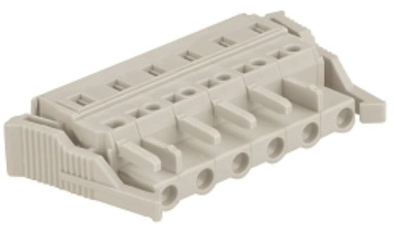 Spring-cage Clamp Terminal Female locking device Pitch: 7.50mm /0.295 in