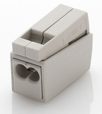Push-wire lighting connectors