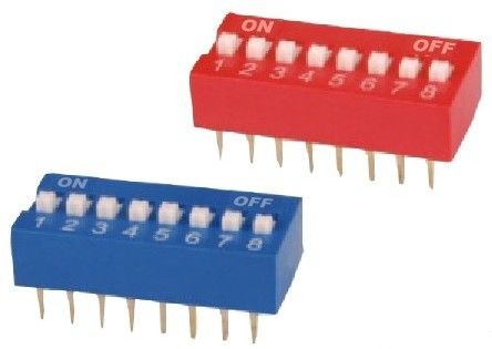 DIP Switch Contact DSC-001  Pin pitch: 2.54mm*7.62mm