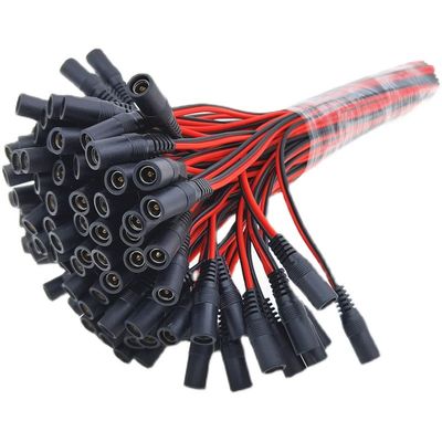 5.5mm x 2.1mm 10 inch (30cm) DC Power Pigtail Extension Cable Female