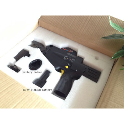 Electric Battery Powered Wire Terminals Crimper Handheld Automatic Crimping Tool Black