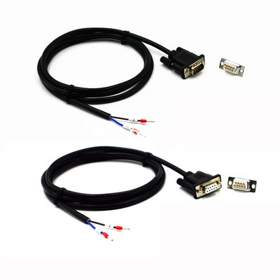 DB9 Male Or Female Connector RS485 Serial Port to 2-pin Terminals Exapansion Cable