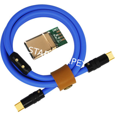 6mm O.D USB 3.1 Type C Charge Cable PD 100W Charging for Laptops Tablets Smart Phones