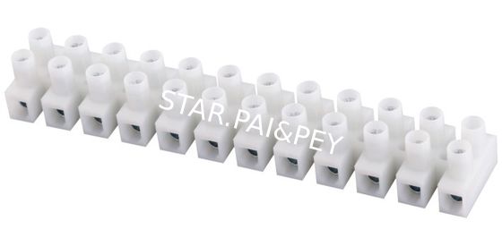 Feed Through Terminal block without protect spring plate | Pitch: 8.20mm | Part No.PA7 Case PA66,UL94V-0