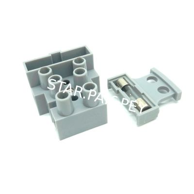 Feed Through Terminal Block with Fuse PA10 2P/3P/5P Pins pitch: 10mm