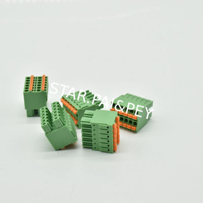 Screwless 3.5mm pitch pluggable spring clamp terminal block HEADER