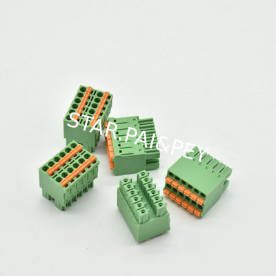 Screwless 3.5mm pitch pluggable spring clamp terminal block HEADER