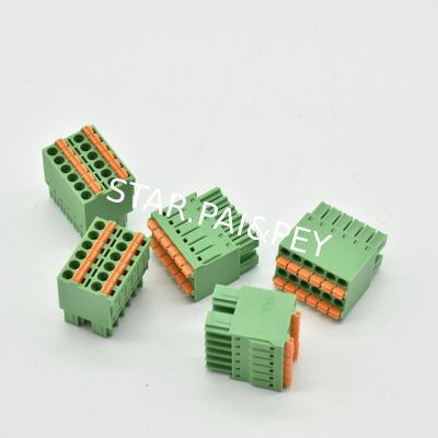 Screwless 3.5mm pitch pluggable spring clamp terminal block HEADER