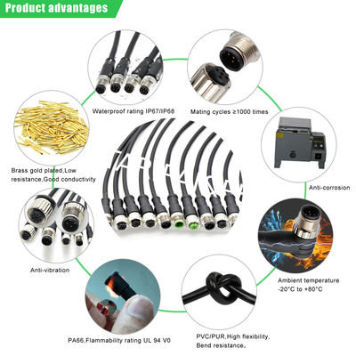 IP67 Photoelectric Mixing Customized Fast Fiber Optic Cable Connector