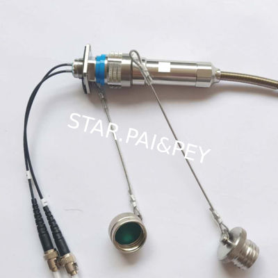 J599 series 2 pin optical fiber square flange socket industrial connector