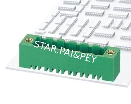 pitch:5.08mm / 0.2 in Plug-in Terminal Block socket end closed with flange nut Pins:2P-24P