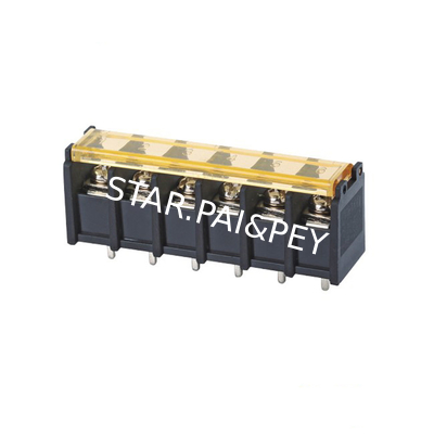 8.25mm/0.325' in Pitch PCB Barrier Terminal Block dip 180° 300V/20A With Approve Connector
