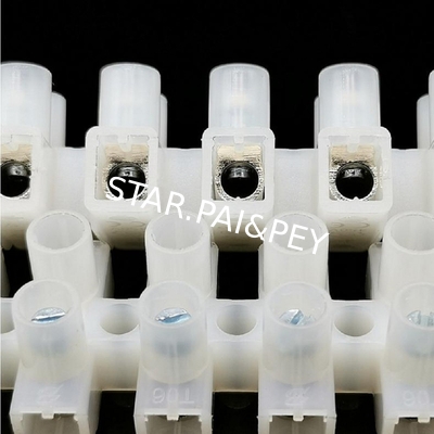 FeedThrough Male & Female screw terminal block LED lighting lamp connector | Pitch: 10.00mm | Part No.PH10FM
