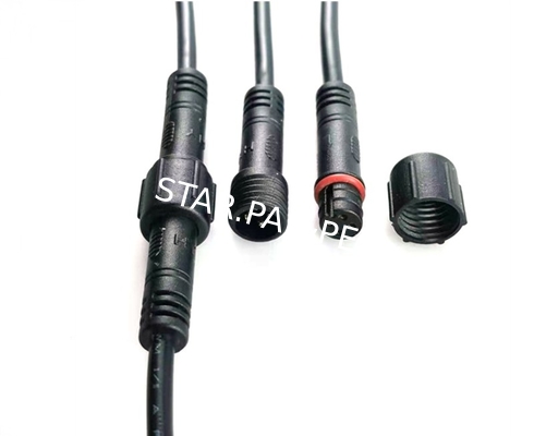 05 poles circular male female waterproof connector,3poles mini connector for LED Lighting