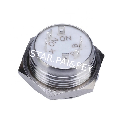 Push button switch 19mm flattest metal Momentary waterproof 12V