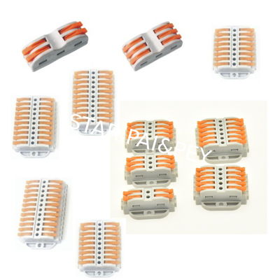 LED light Connector 2 poles LED light terminal block double row connector