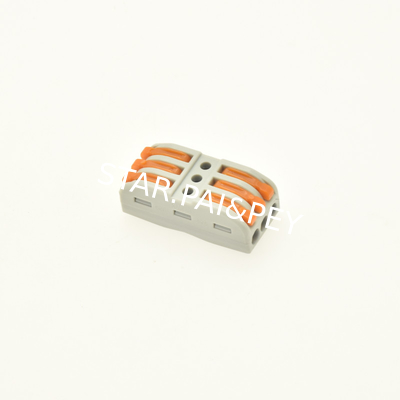 LED light Connector 3 poles LED light terminal block double row connector