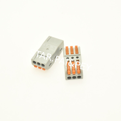 LED light Connector 3 poles LED light terminal block double row connector