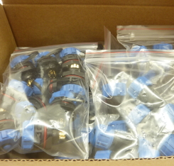 Conector rápido de la fibra del SC FC del cable de fribra óptica de remiendo del perno impermeable del cordón 4 4